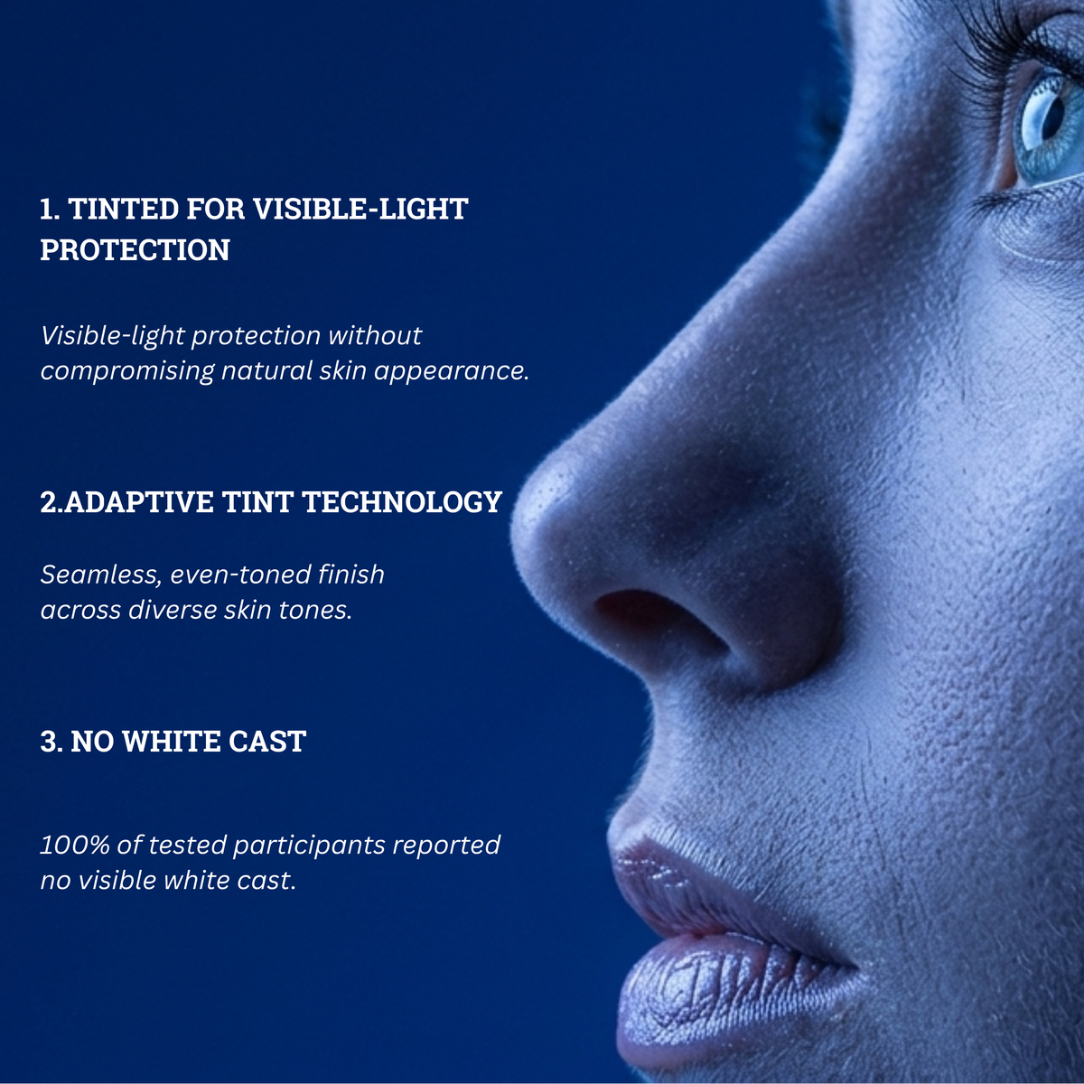 NOVCEL Daily Tinted Sunscreen SPF 50+ | IN-VIVO TESTED